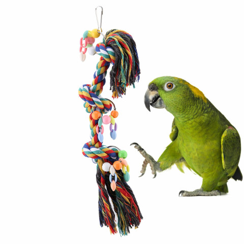 Hračky pre veľké papagáje