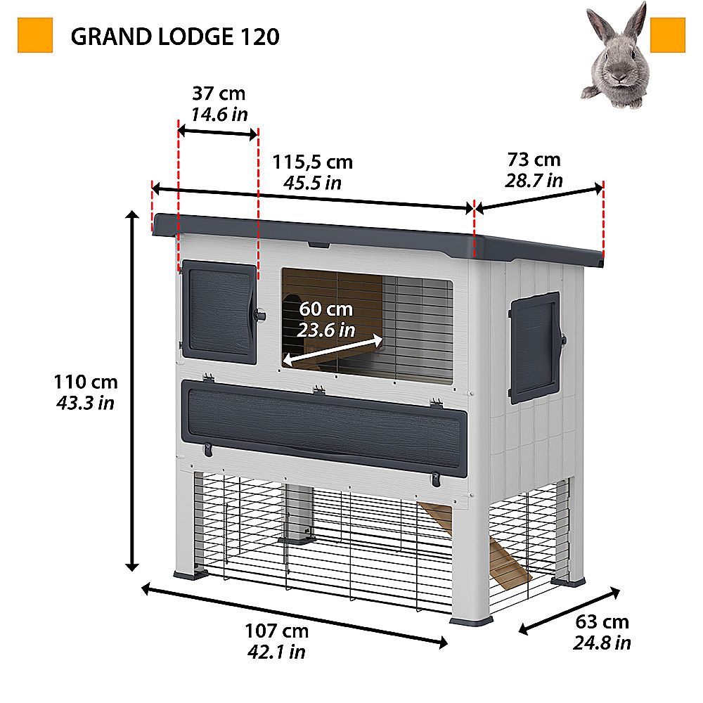 04b654692c09fb94e3bec4e32059cb39f548efc4 CAGE GRANDLODGE 120 GREY – Obrázok 1