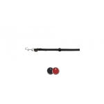 Classic leash, XS–S: 1.20 m/15 mm, black