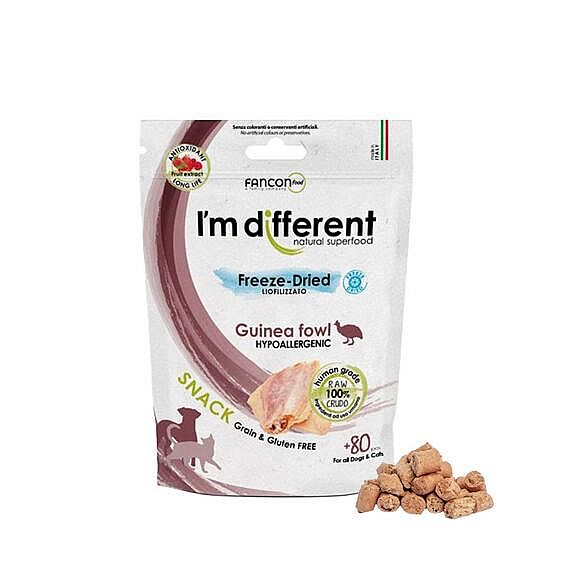 16d02a61ca7e9781392146f8809dd4cf7fb1b9b8 I´M DIFFERENT SNACK perlička -mrazom sušená maškrta, 40 g – Obrázok 1