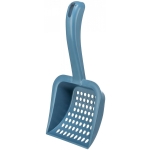 Litter scoop for silicate litter, pearls, L