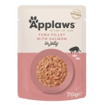 Kapsička APPLAWS Cat Tuna Fillet with Salmon in Jelly 70g