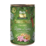 Brit Care Dog Christmas can Rabbit with turkey 400g konzerva