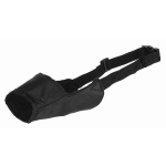 Muzzle, polyester, L, black