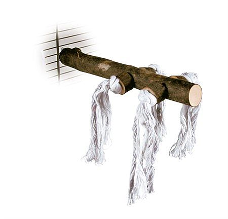 3c60b1e6c2f002855b8dda600e78e6a9781dfa7e Perch with screw fixing, bark wood, 25 cm/ø 25 mm – Obrázok 1