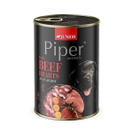 PIPER Junior konzerva pre šteňatá s hovädzím srdcom a mrkvou 400g