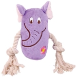 Animal with rope, plush, 13 cm, sorted