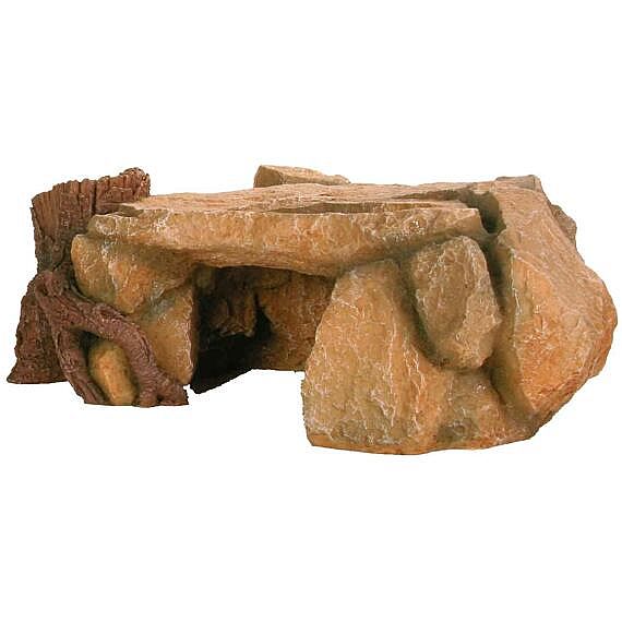 438f00a0d24d833b338439e63fc0e4ede03e52c2 Rock plateau with tree stump, 25 cm – Obrázok 1