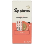 Pochúťka APPLAWS Cat Treat Salmon  puree 8x15g