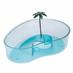 TURTLE BOWL ARRICOT TRANS.BLUE