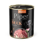 PIPER konzerva pre psov s kačkou a hruškou 800g