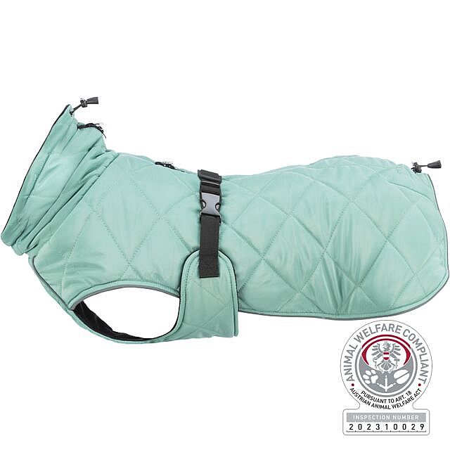 48be1e8266018063aa657fbbb53cc0aa9ee4254f OSLO Coat CityStyle, XS: 30 cm, hruď 28-46 cm, menthol – Obrázok 1