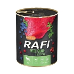 RAFI Grain Free konzerva pre psy s divinou 800 g