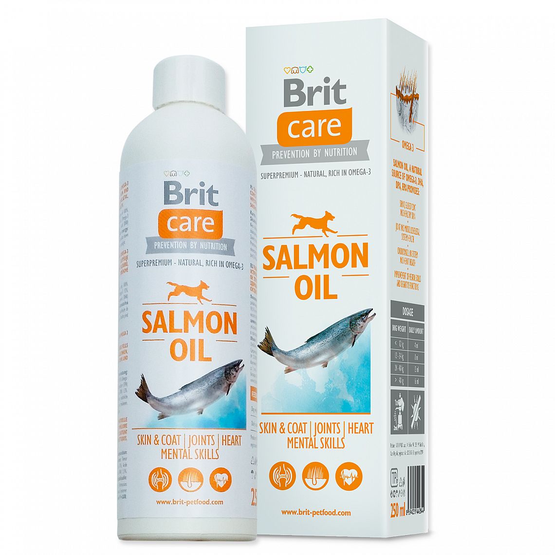 5734ff8cb6e0f6823b8d389e7a7d84c0275decdd BRIT Care Salmon Oil 250ml – Obrázok 1