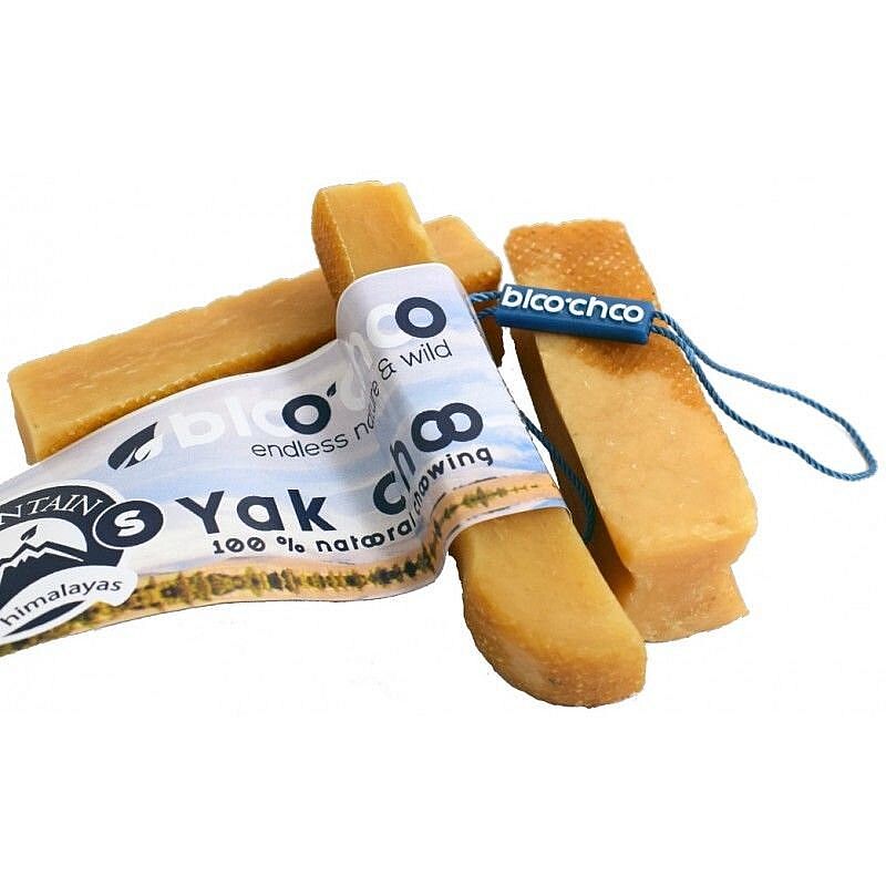 58e7cf551055eff7ac0bd36cd11e855e0f0b01ff BlooChoo YAK Choo medium,100% prírodná syrová tyčka z jačieho mlieka, 50-80 g – Obrázok 1