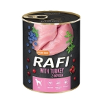 RAFI Grain Free konzerva pre psy s morčacím mäsom 800 g