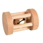 Playing roll, wood, ø 3.5 × 5 cm