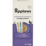 Pochúťka APPLAWS Cat Treat Variety selection puree 8x15g