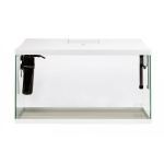 Akvarijný set LEDDY PLUS 60 biely 60x30x30 cm, 54l