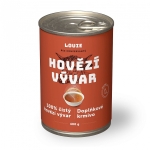 Konzerva LOUIE hovädzí vývar 400g pre psov