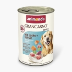 Konzerva GranCarno ADULT  losos+spenat 400g