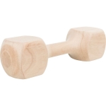 Wooden retrieving dumbbell, angular, 23 cm, approx. 400 g