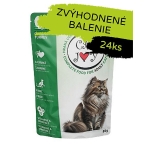 Cat Joy turkey 24x85g kapsička