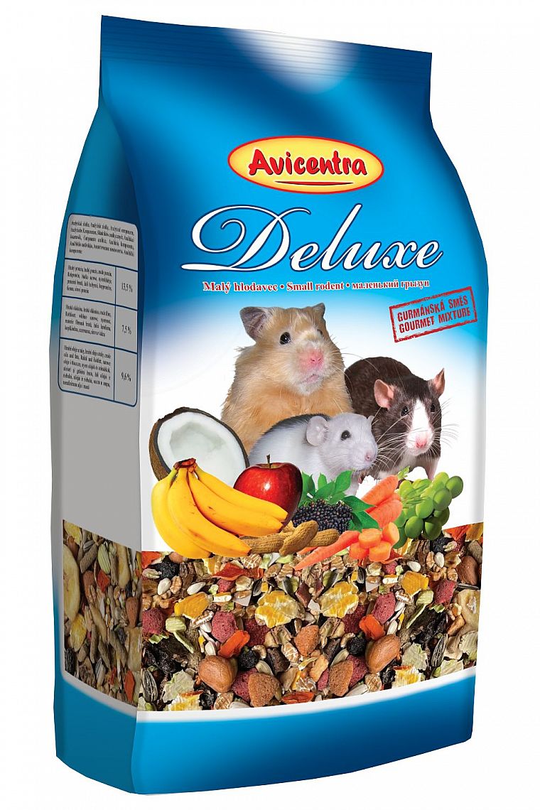 6d8449c6459074e9f1728c3da4c75281e4dcb303 AVC Malý hlodavec Deluxe 0.5kg – Obrázok 1