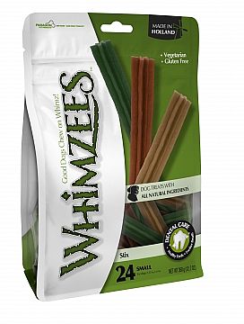 7d7a95080c4405ca2e5607cbb144b799b10e45d5 WHIMZEES Tyčinka S 11,9cm/15g/ - 24+4ks Dental Snack – Obrázok 1