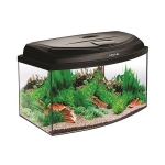 Akvarijný set CLASSIC BOX 60 oválny čierny 60x30x30 cm, 45l