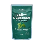 Kapsička LOUIE morka s lososom a žihľavou 150g pre psov