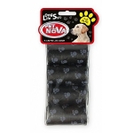 WASTE BAG 4 ROLLS BLACK