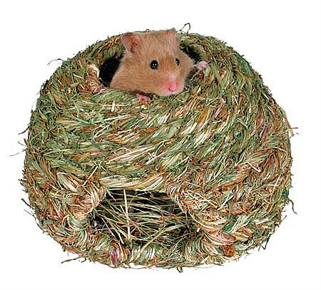 8d88cb529c807185ba9592f62440ac090c758d46 Nest, hamsters, grass, ø 16 cm – Obrázok 1