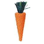 Toy carrot, paper yarn, 20 cm