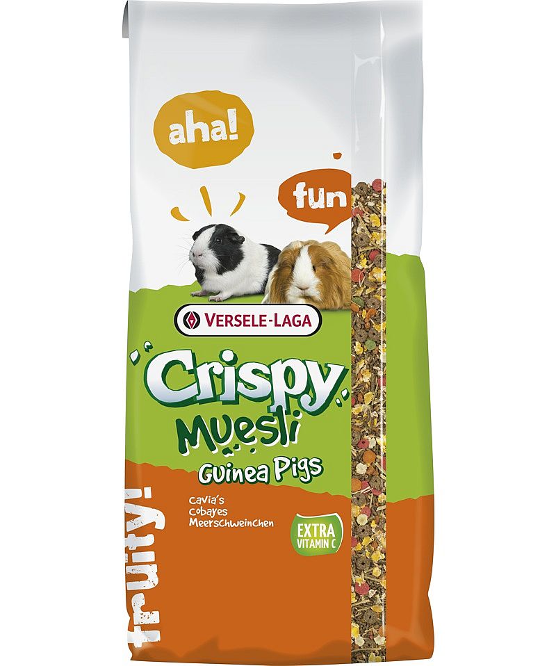 9c96b8bd2687d179a2d944a4d86146927f81f637 VL CRISPY Muesli Guinea Pigs - morča 20 kg – Obrázok 1
