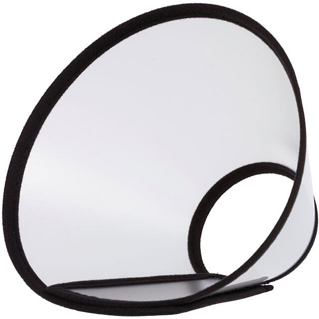 9da114261c012feab150b8d3a1c6e23cea219650 Protective collar, plastic, hook and loop fastener, L–XL: 50–58 cm/28 cm – Obrázok 1