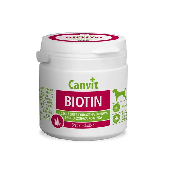OBC010192-1428498771 Canvit Biotin pre psy 230 tbl. 230 g – Obrázok 1
