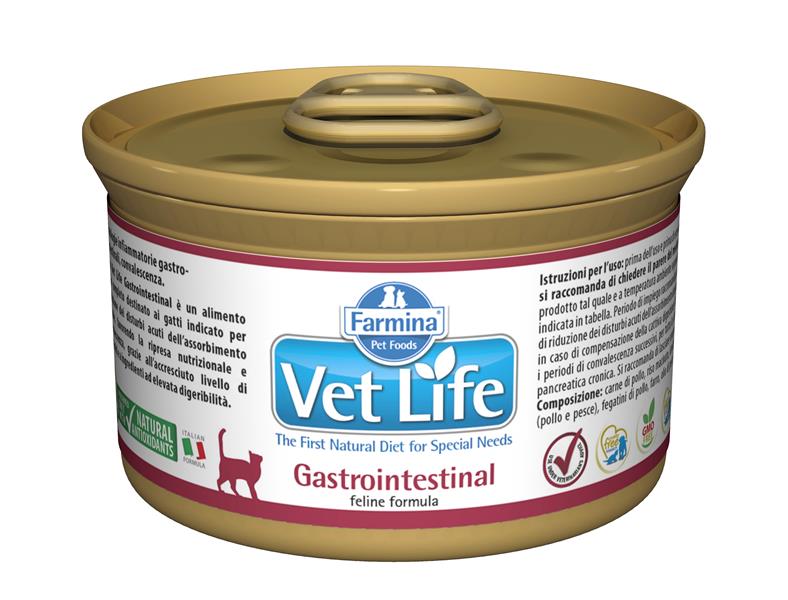 OBC012726-1463383867 Farmina Vet Life cat gastrointestinal konzerva 85 g – Obrázok 1