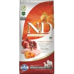 Farmina N&D dog PUMPKIN (GF) adult medium & maxi, chicken & pomegranate 12 kg