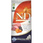 Farmina N&D dog PUMPKIN (GF) puppy medium & maxi, lamb & blueberry 12 kg
