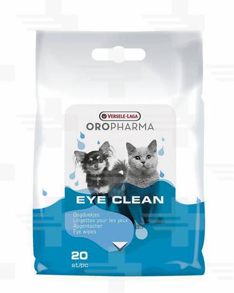 OBC015154-1516106017 VL Oropharma čistiace utierky Eye Clean dog/cat 20 ks – Obrázok 1