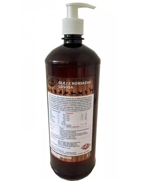 OBC019980-1605710589 Olej z nórskeho lososa ZEUS 1000 ml – Obrázok 1