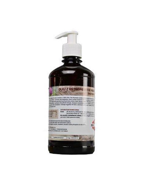 OBC019985-1605781299 Olej z pestreca mariánskeho ZEUS 500 ml – Obrázok 1