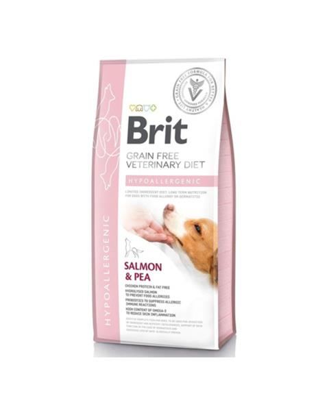 OBC021106-1633686383 Brit Veterinary Diets GF dog Hypoallergenic 12 kg – Obrázok 1
