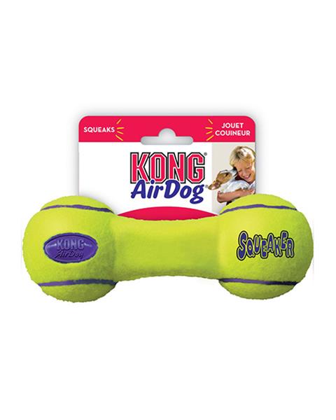 OBC021454-1635229204 Hračka Kong Dog Airdog Činka s pískatkom tenis, guma vulkanizovaná, M – Obrázok 1