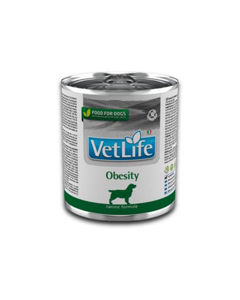 OBC022454-1662710150 Farmina Vet Life dog obesity konzerva 300 g – Obrázok 1