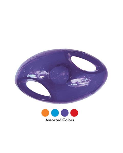 OBC022663-1664447382 Hračka Kong Dog Jumbler Lopta futbalová s pískatkom, guma termoplastická, M/L – Obrázok 1