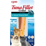 Pamlsok Inaba Churu Grilled cat Tuniak vo vývare z kalamára 1 ks 15 g