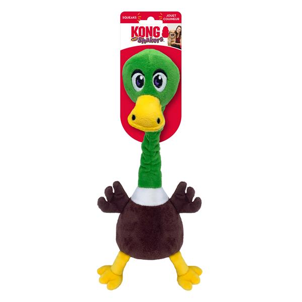 OBC026562-1772784063 Hračka Kong Dog Shakers Bobz Mallard kačica s pískatkom polyester M – Obrázok 1