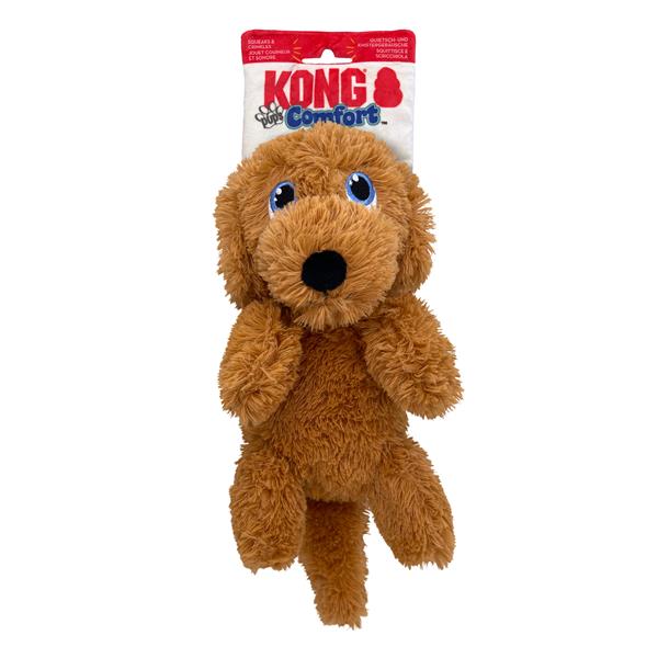 OBC026568-1770022078 Hračka Kong Puppy Goldie šteniatko s pískatkom polyester M – Obrázok 1